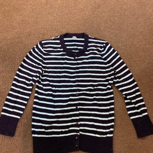 J. Crew Sweaters - J. Crew stripped Cardigan-great condition!💕💕